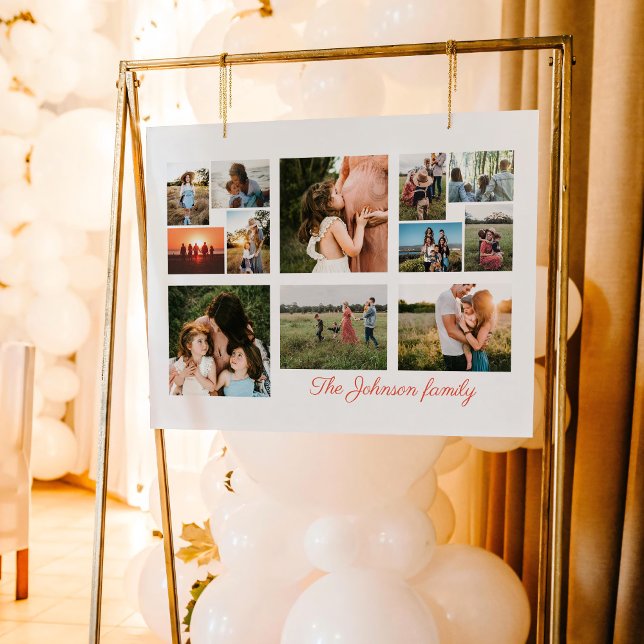 Créez Votre Propre Affiche de Collage de 12 Photos (Créateur téléchargé)