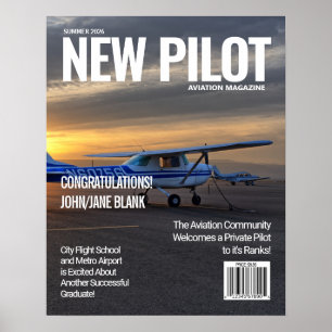 Créez votre propre affiche de couverture de magazi