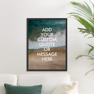 Créez votre propre affiche de devis