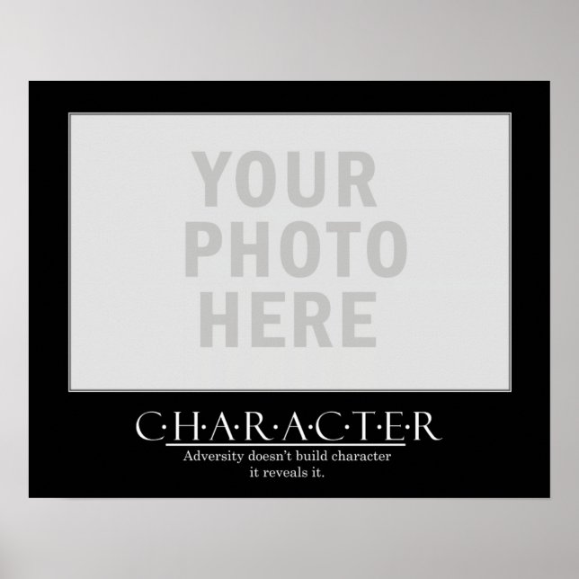 Créez votre propre affiche de motivation - Caractè (Devant)