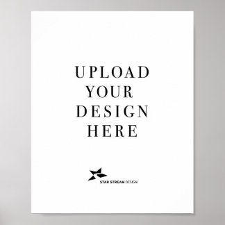 Créez votre propre affiche de portrait de design