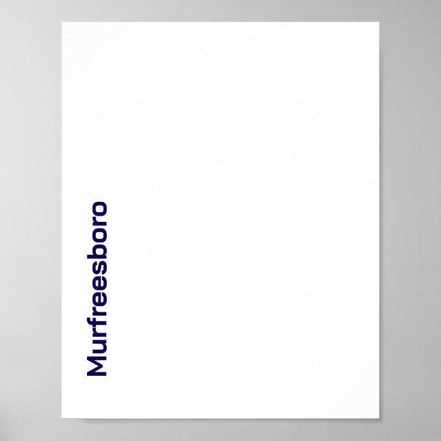 Créez Votre Propre Affiche Mat (Devant)