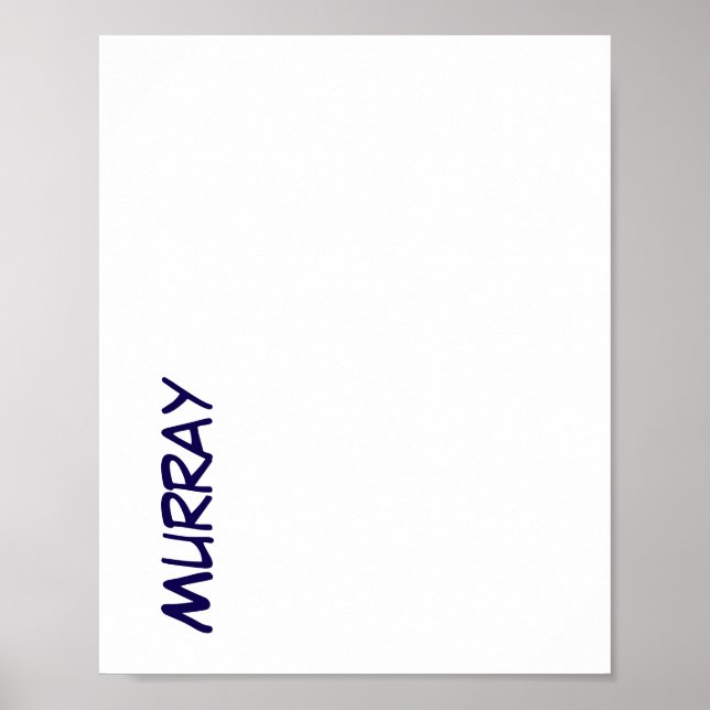 Créez Votre Propre Affiche Mat (Devant)