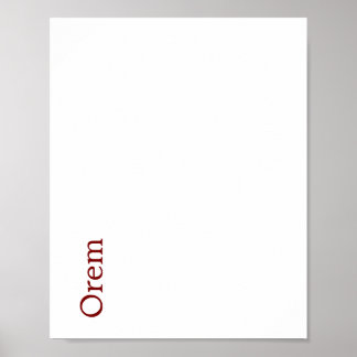 Créez Votre Propre Affiche Mat