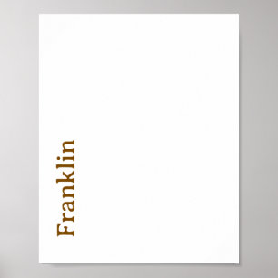 Créez Votre Propre Affiche Mat