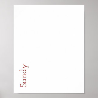Créez Votre Propre Affiche Mat
