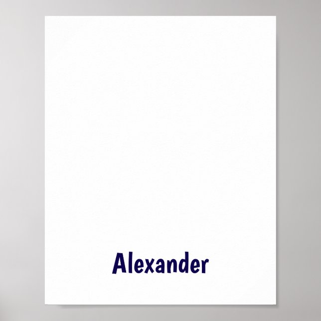 Créez Votre Propre Affiche Mat (Devant)