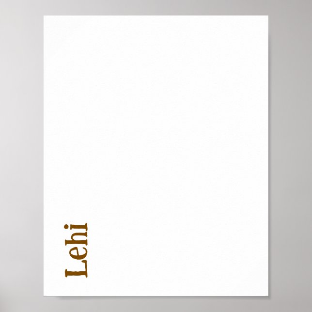 Créez Votre Propre Affiche Mat (Devant)