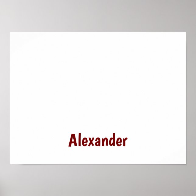 Créez Votre Propre Affiche Papier Mat Mat (Devant)