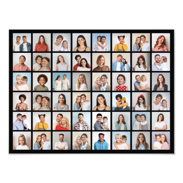 Créez votre propre agrandissement de collage photo (Devant)