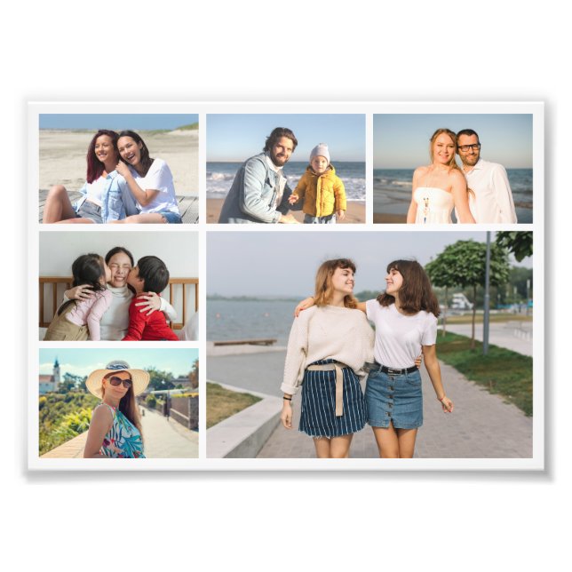 Créez votre propre agrandissement de collage photo (Devant)