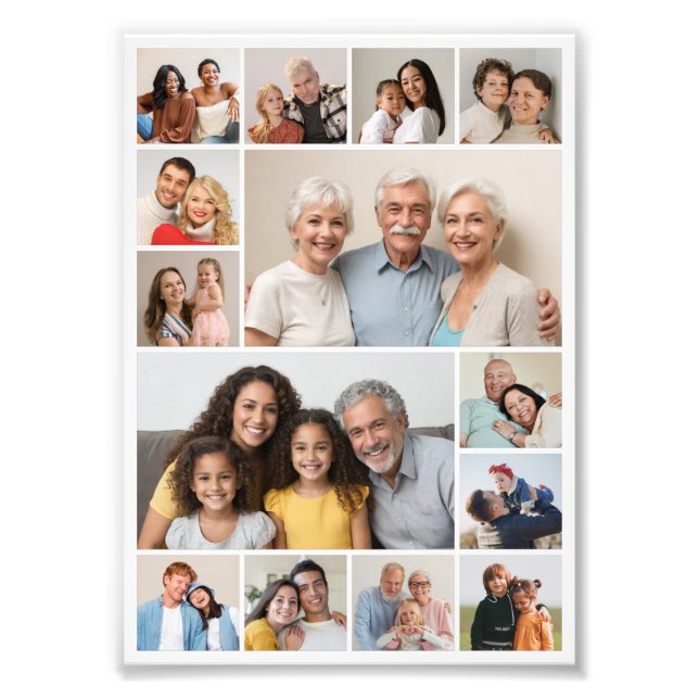 Créez votre propre agrandissement de collage photo (Devant)