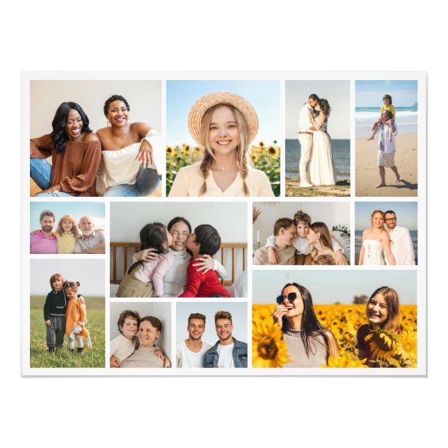 Créez votre propre agrandissement de collage photo (Devant)