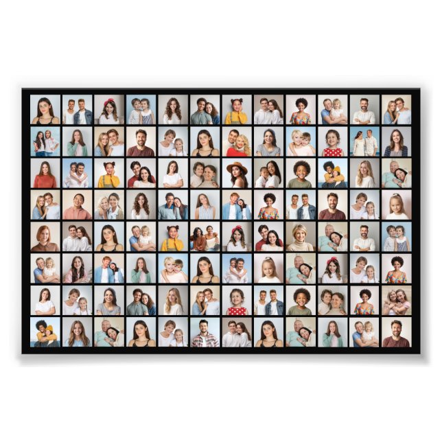 Créez votre propre agrandissement de collage photo (Devant)