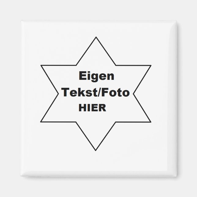 Créez votre propre aimant (Devant)