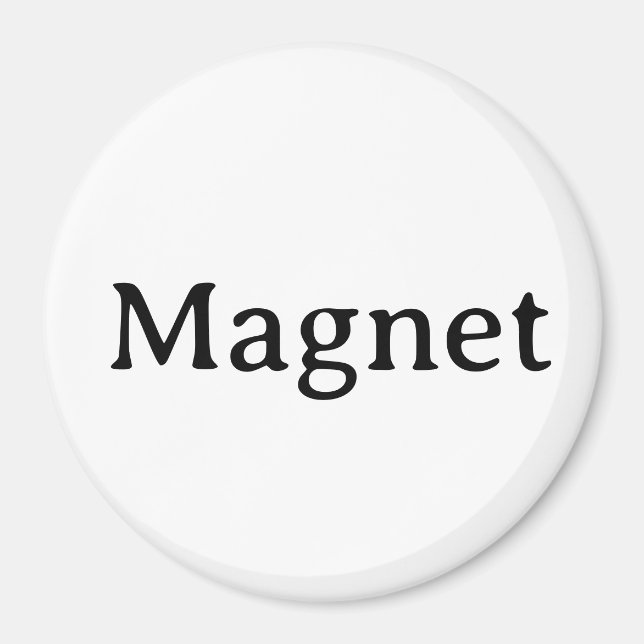 Créez votre propre aimant de promotion de marque s (Devant)