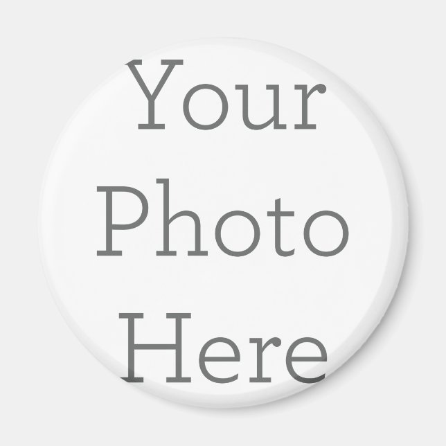 Magnet Standard, 5,7 cm Cercle (Devant)