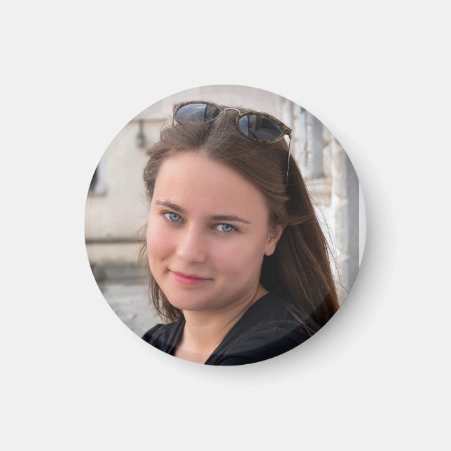 Créez votre propre aimant photo personnalisé (Devant)