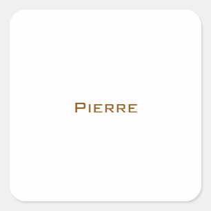 Créez Votre Propre Autocollant Carré