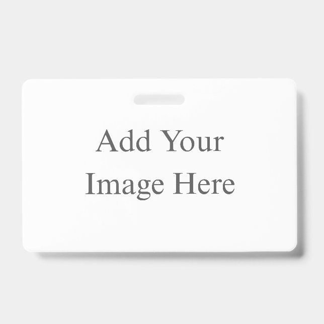 Créez votre propre badge blanc (Avant)