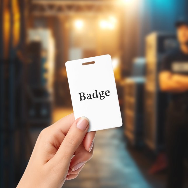 Créez votre propre badge de conception simple pers (Concert)