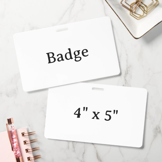 Créez votre propre badge de conception simple pers (Bureau)