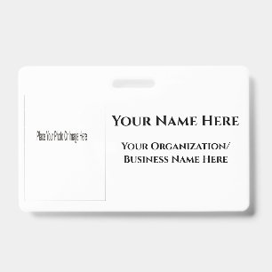 Créez votre propre badge de nom