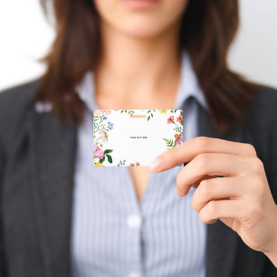 Créez votre propre badge floral