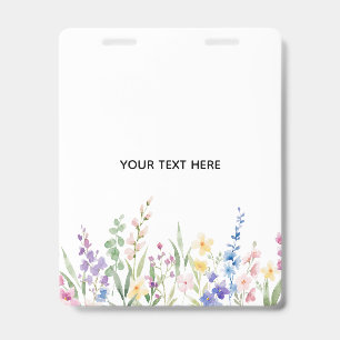 Créez Votre Propre Badge Floral