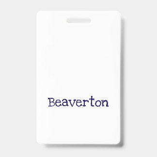 Créez Votre Propre Badge Vertical en Plastique