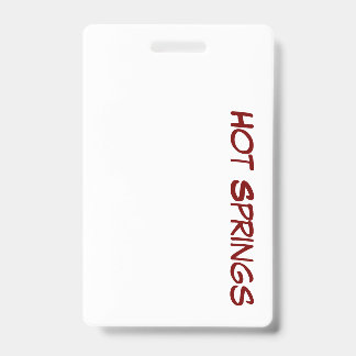 Créez Votre Propre Badge Vertical en Plastique