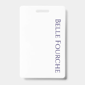 Créez Votre Propre Badge Vertical en Plastique