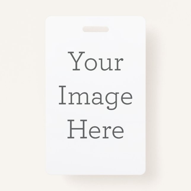 Badge Vertical (Devant)