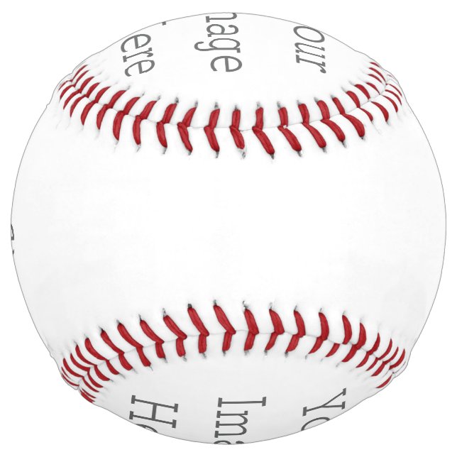 Balle de softball with Pas de support (Devant)