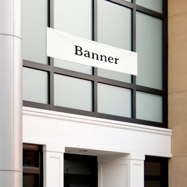 Créez Votre Propre Banderole Extérieure de 2,5' x  (Bâtiment extérieur)