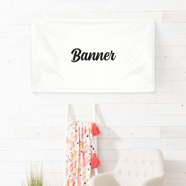 Créez Votre Propre Bannière en Vinyle 3' x 5' sur  (En situation)