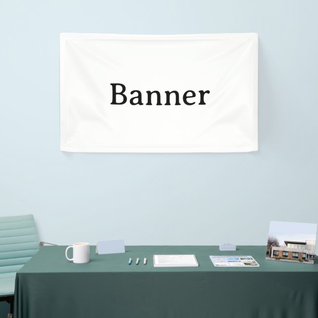Créez votre propre bannière intérieure de 3' x 5' (Salon professionnel)
