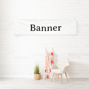 Créez votre propre bannière intérieure de 76 cm x