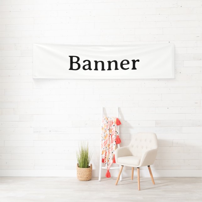 Créez votre propre bannière intérieure de 76 cm x  (Insitu)