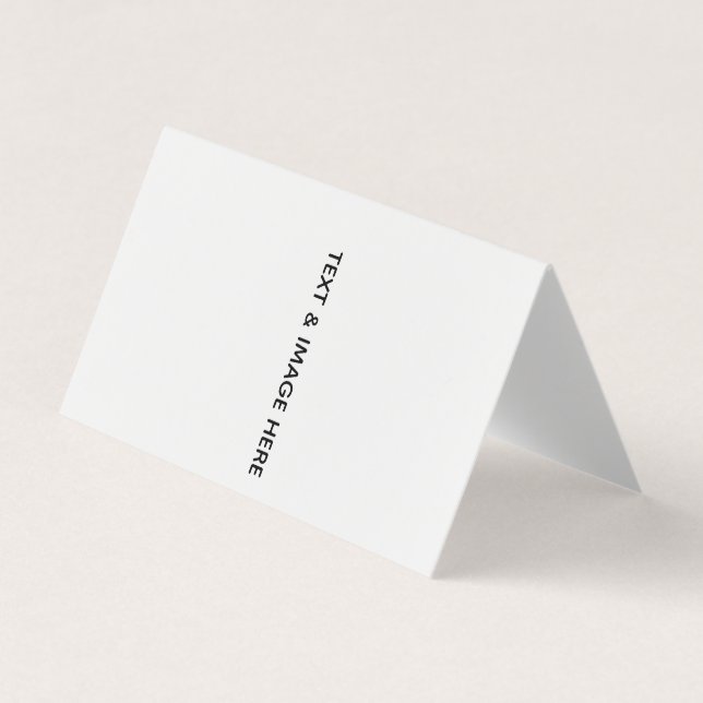 Créez votre propre blanc (Front)
