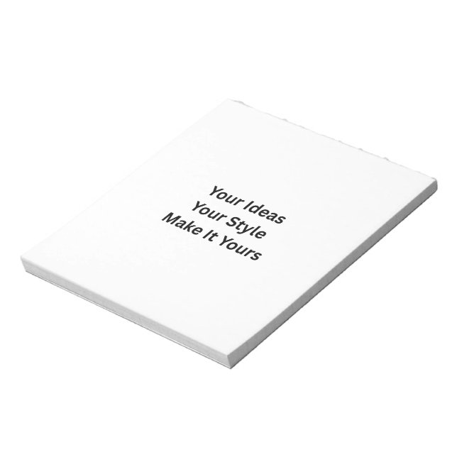 Créez votre propre bloc-notes 5,5" x 6" (Tourné)