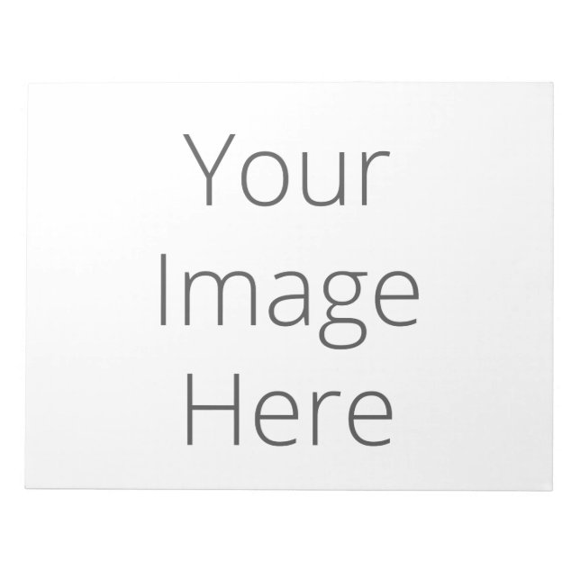 Créez votre propre bloc-notes de 11 po x 8,5 po -  (Devant)