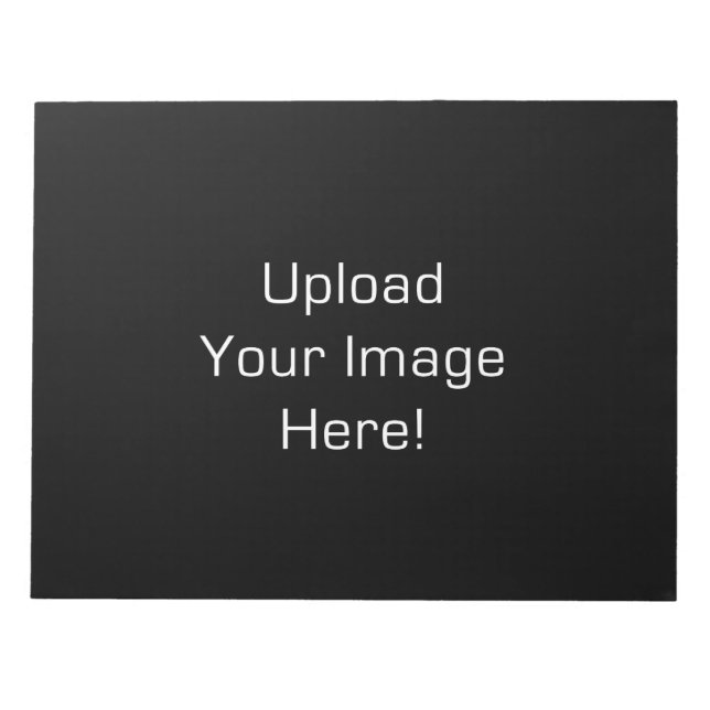 Créez votre propre Bloc-notes personnalisé de 8,5  (Devant)