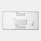Personnaliser Tapis de bureau (Keyboard & Mouse)