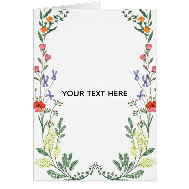 Créez votre propre bordure florale (Devant)