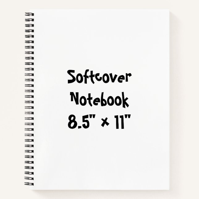 Créez votre propre cahier à couverture souple de 2 (Devant)