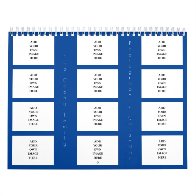 créez votre propre calendrier 2027 (Protection)