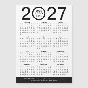 Créez votre propre calendrier de logo d'entreprise