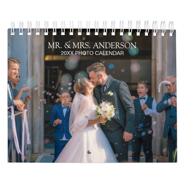 Créez votre propre calendrier Mariage Photos 2025 (Protection)