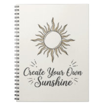Créez Votre Propre Carnet Soleil Bohème